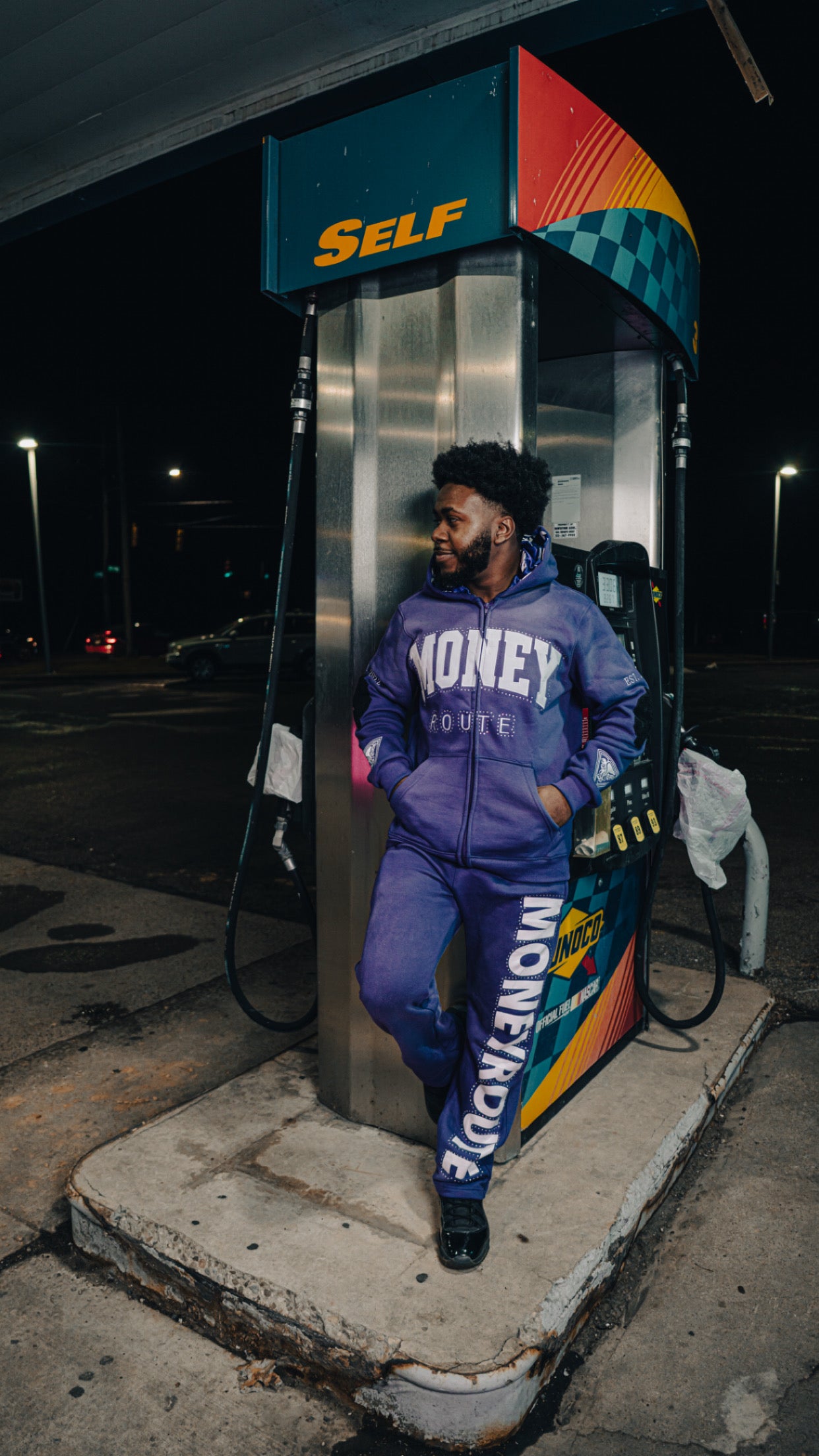 “Midnight Runner” Money Route Sweatsuit