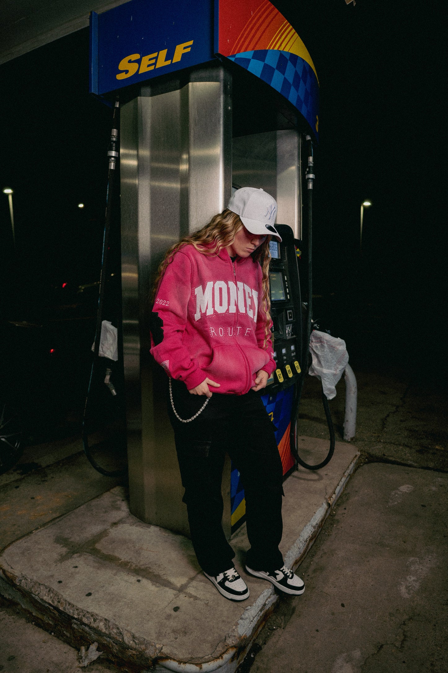 “Pink Wave” MoneyRoute jacket