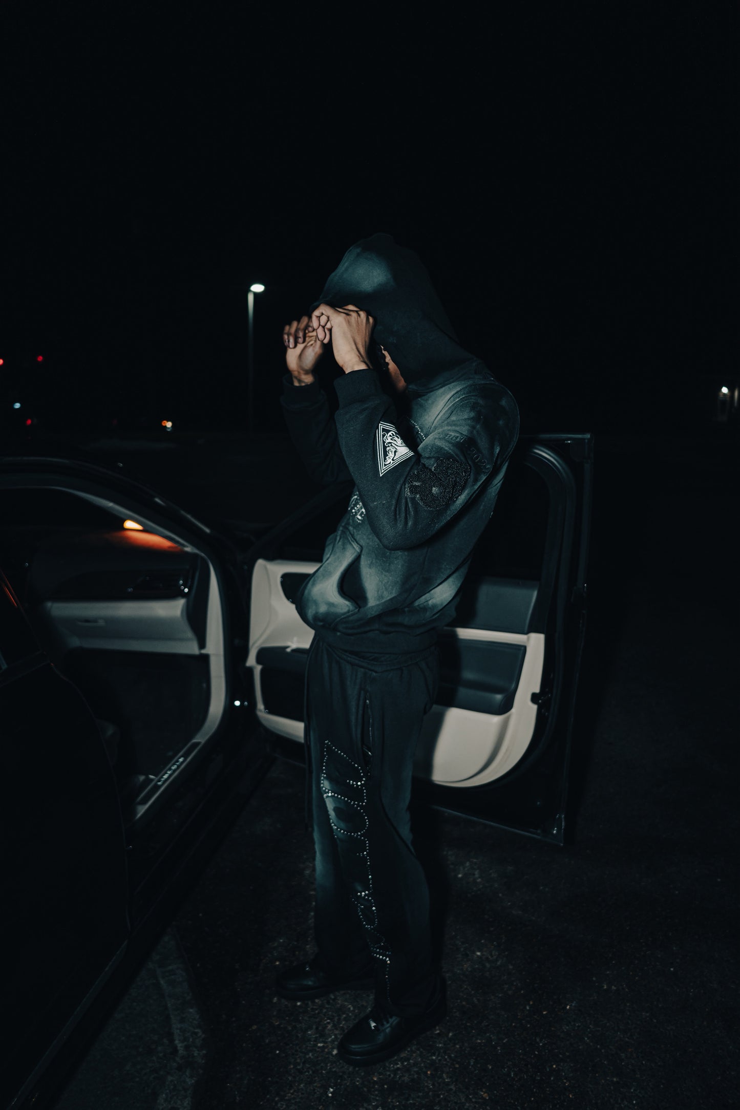 “ Black motion” Money Route SweatSuit